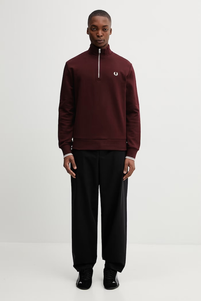 Fred Perry Men's cotton sweatshirt — photo 5