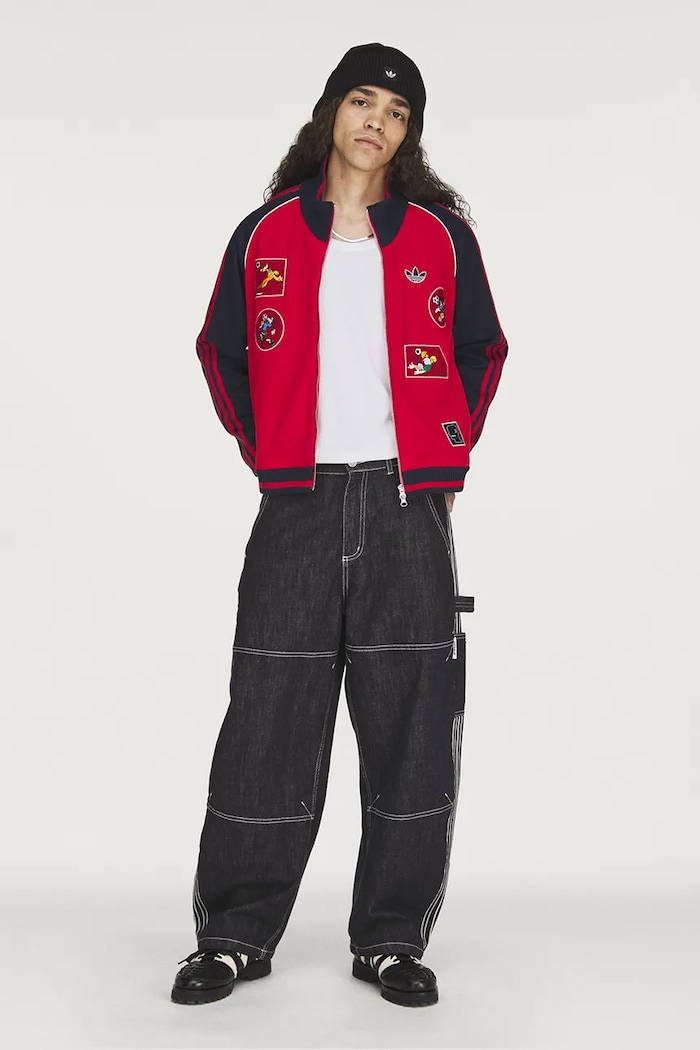 adidas Originals Braindead x Disney sweatshirt with cotton Men's — photo 2