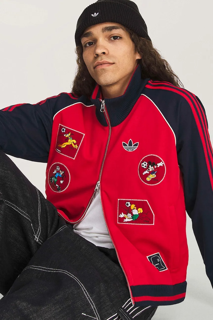 adidas Originals Braindead x Disney sweatshirt with cotton Men's — photo 5