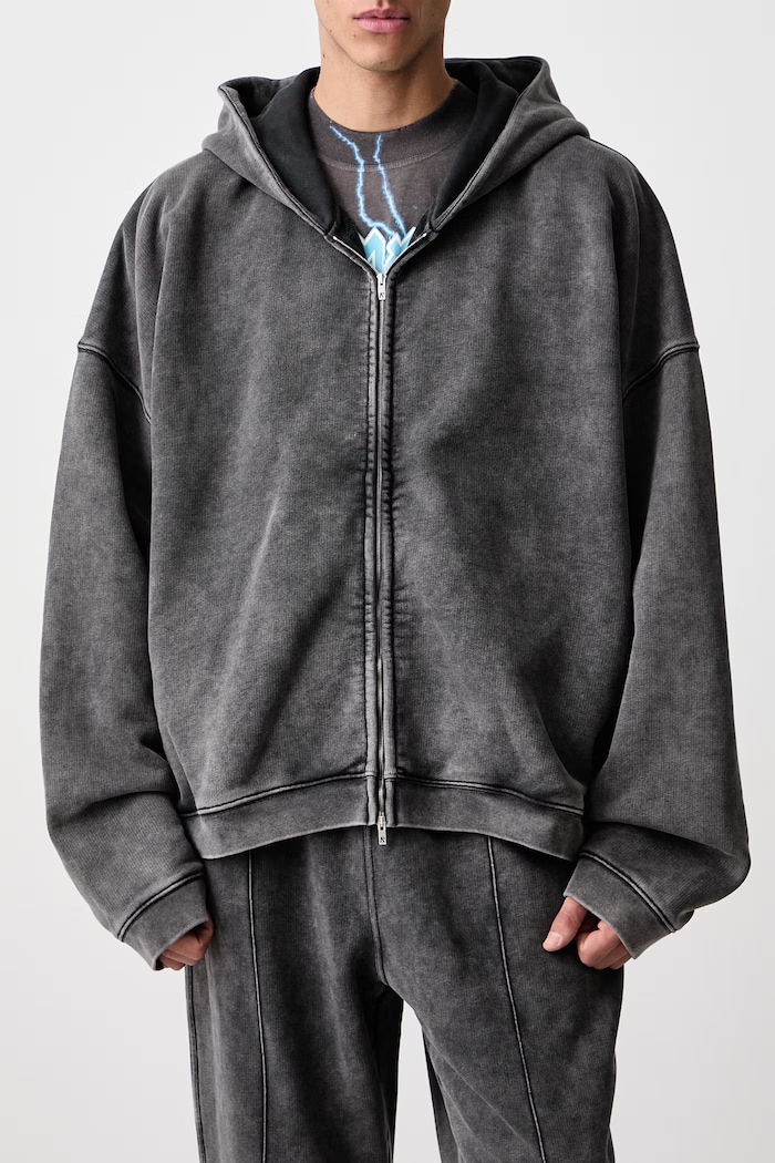 Represent zip-up hoodie cotton Men's — photo 5