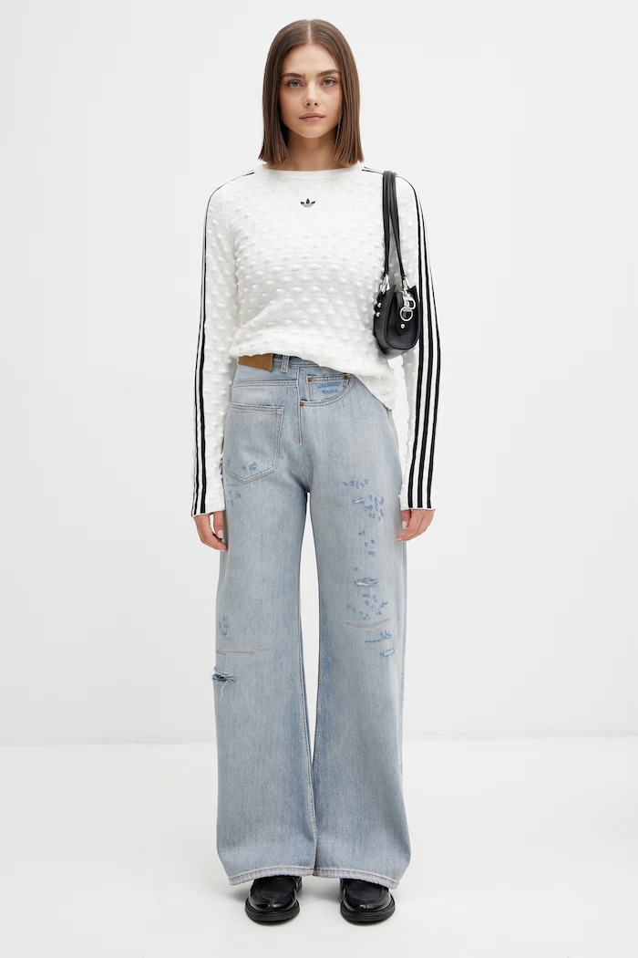 adidas Originals sweater with wool blend Women's — photo 5