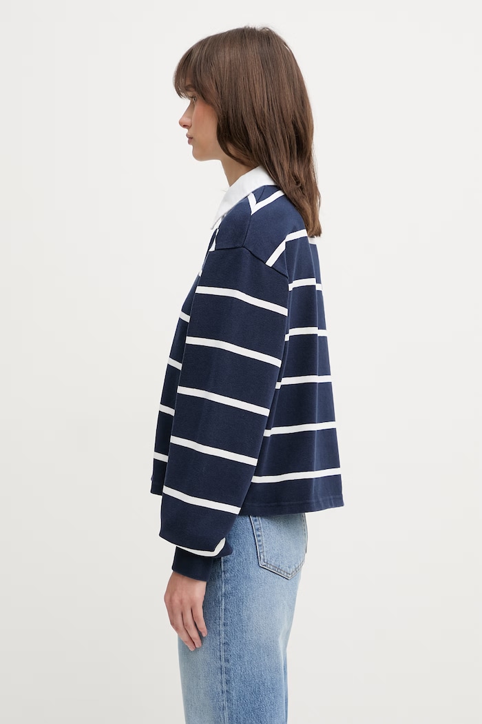 Sporty & Rich longsleeve Women's cotton Serif — photo 2