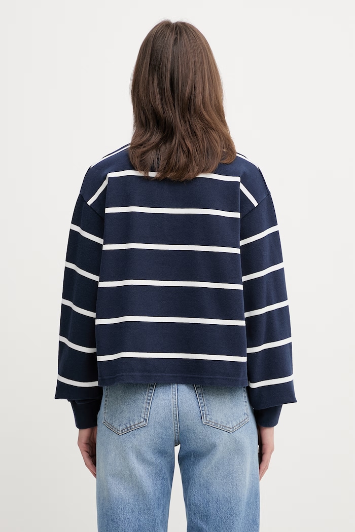 Sporty & Rich longsleeve Women's cotton Serif — photo 3