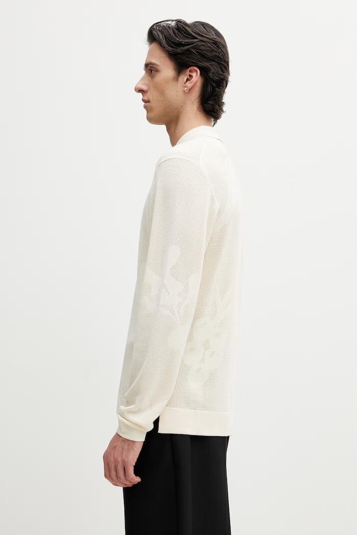 Filling Pieces Breaking Bread cardigan with viscose Men's — photo 2