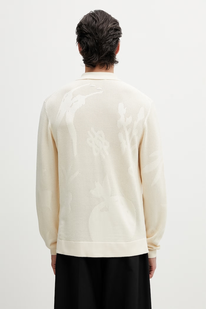Filling Pieces Breaking Bread cardigan with viscose Men's — photo 3