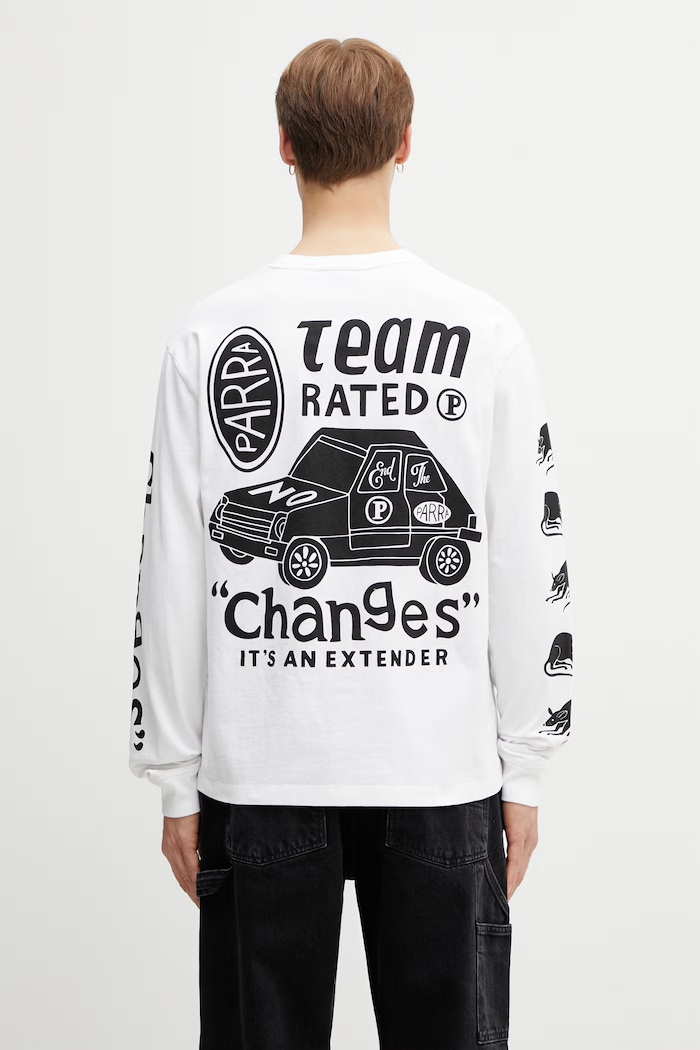 by Parra Team changes longsleeve Men's cotton