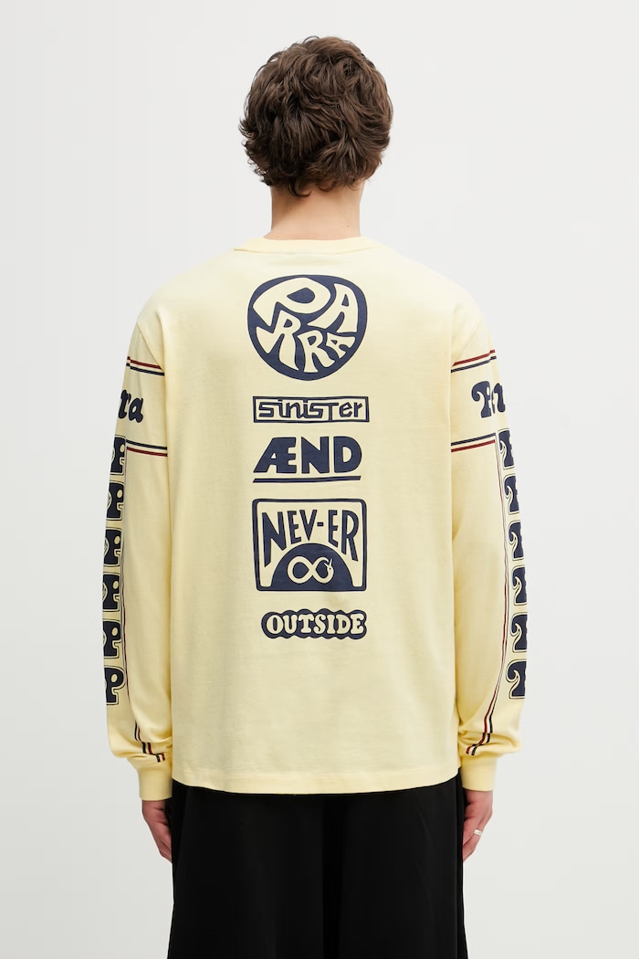 by Parra Never sinister longsleeve men's cotton — photo 3