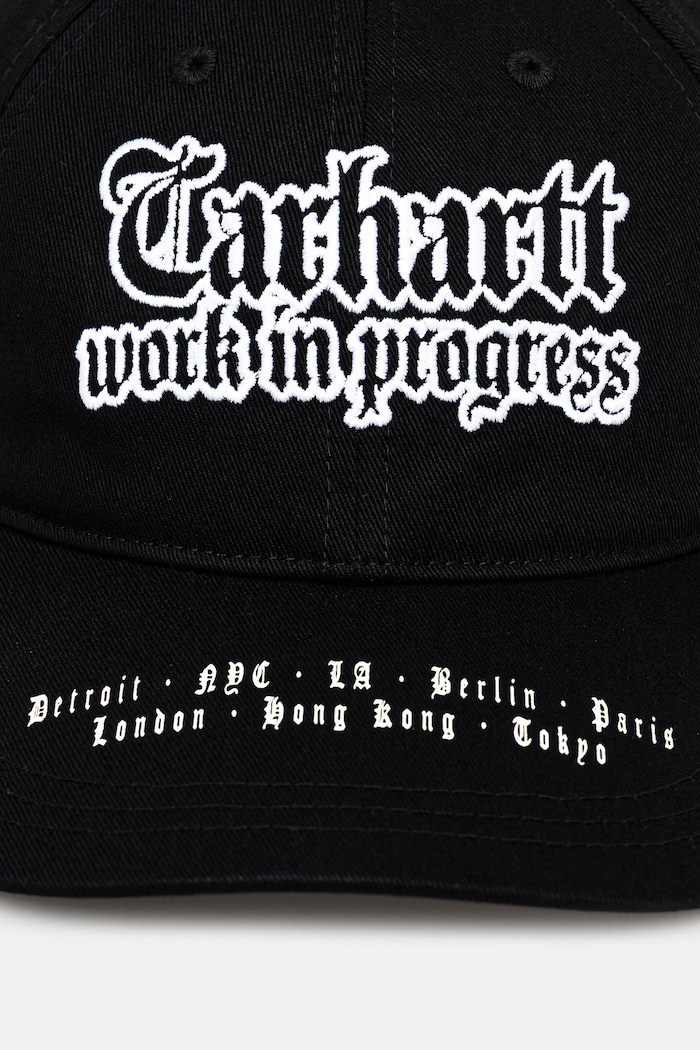 Carhartt WIP World Tour Cap Men's cotton cap with a visor — photo 2