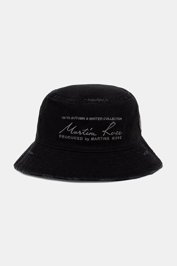 Martine Rose Signature Bucket Hat cotton
