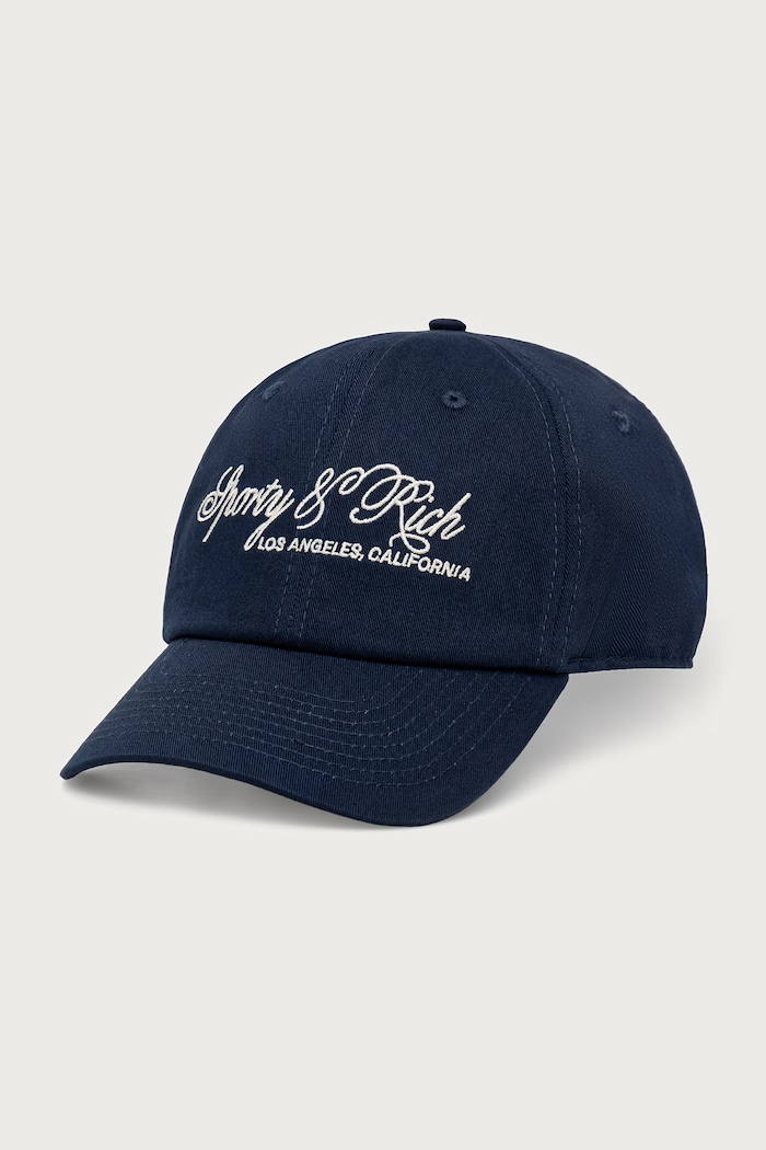 Sporty & Rich International cap with a visor cotton