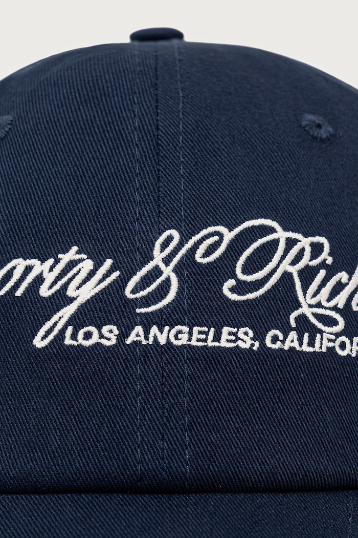 Sporty & Rich International cap with a visor cotton — photo 2