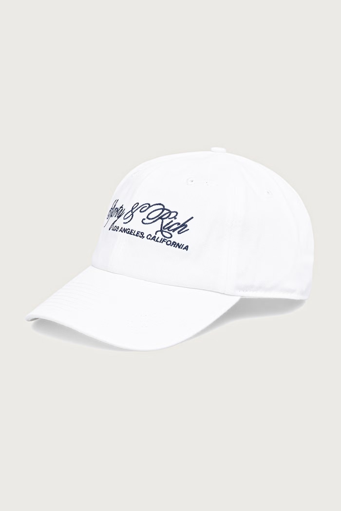 Sporty & Rich International cap with a visor
