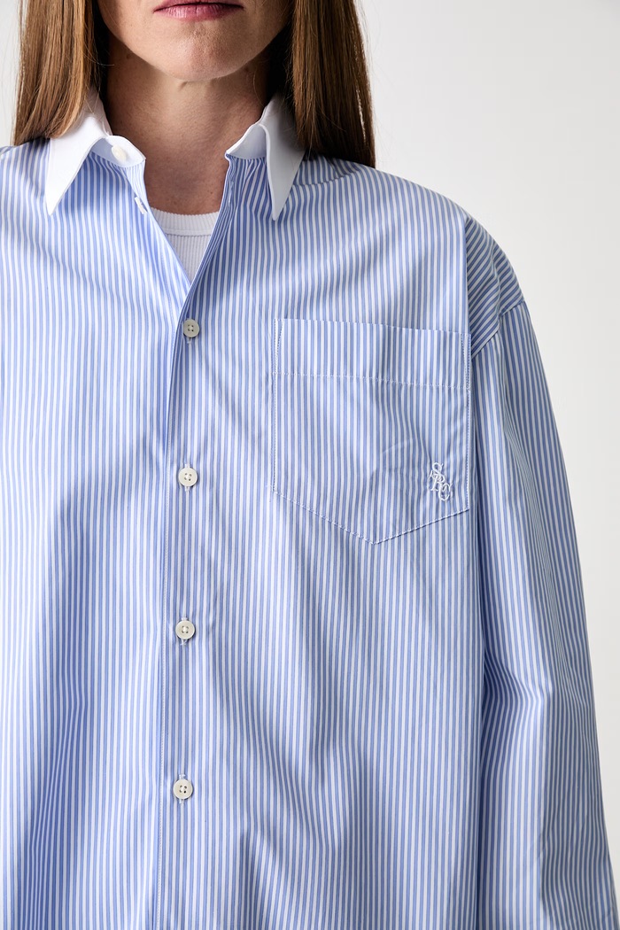 Sporty & Rich shirt cotton Women's — photo 4