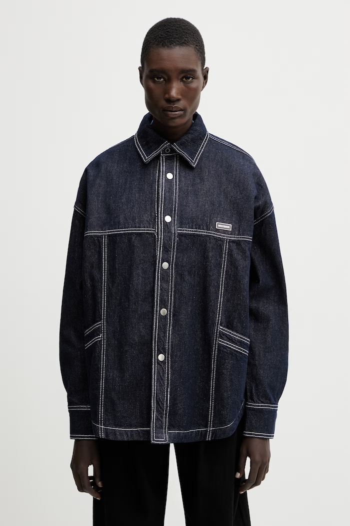 WRSTBHVR Leandra women's denim shirt