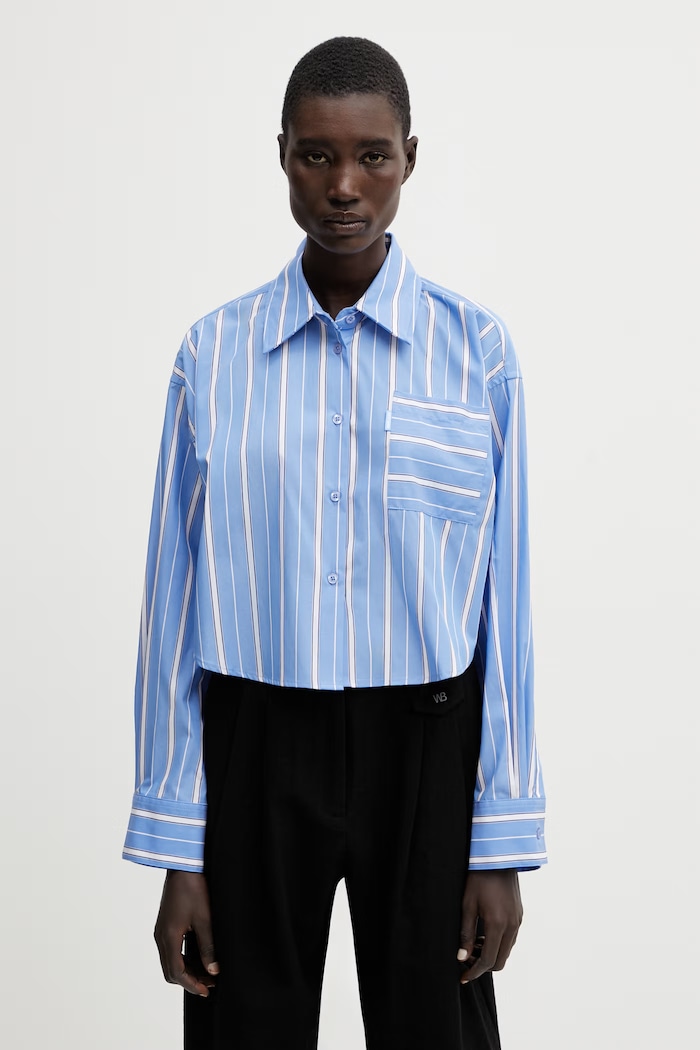 WRSTBHVR Tavina shirt cotton women's