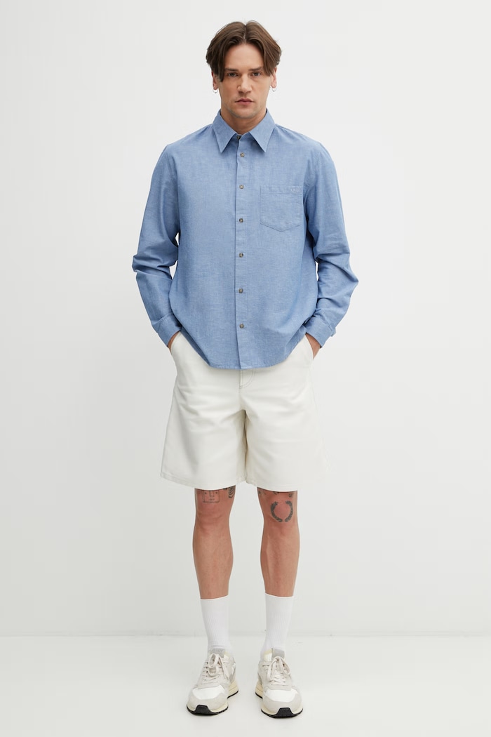 A.P.C. En Lin Men's cotton shirt — photo 5