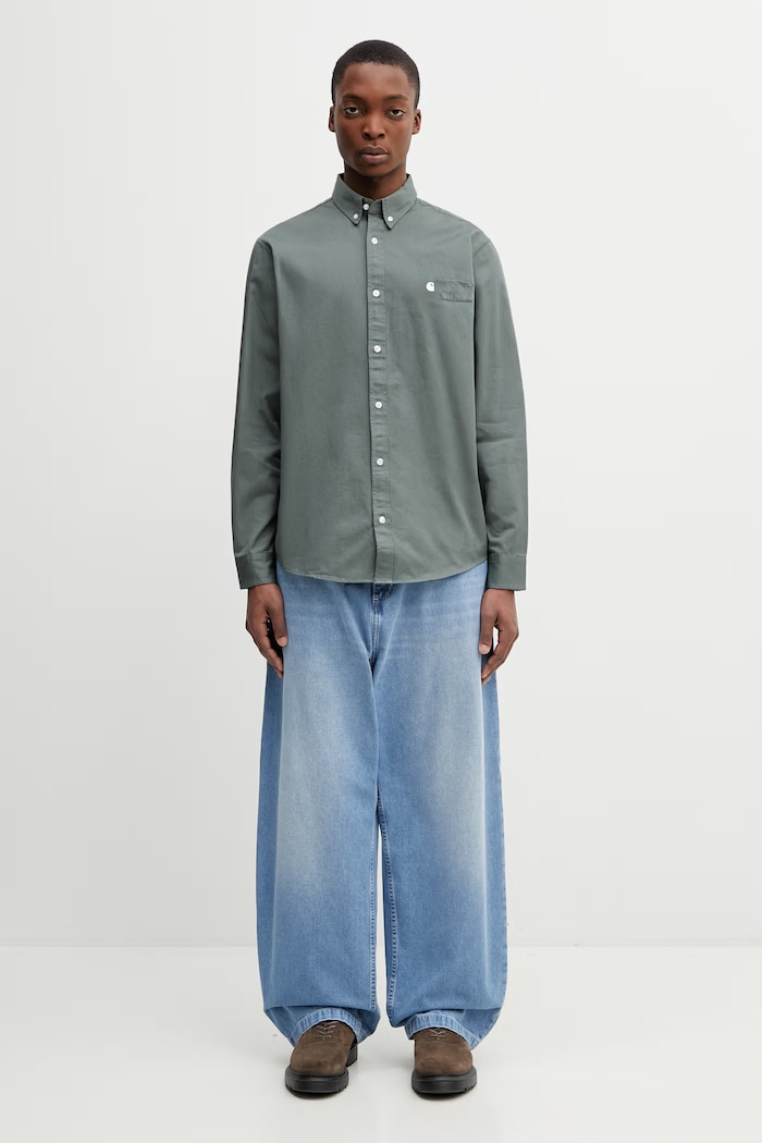 Carhartt WIP L/S Madison Shirt cotton Men's — photo 5