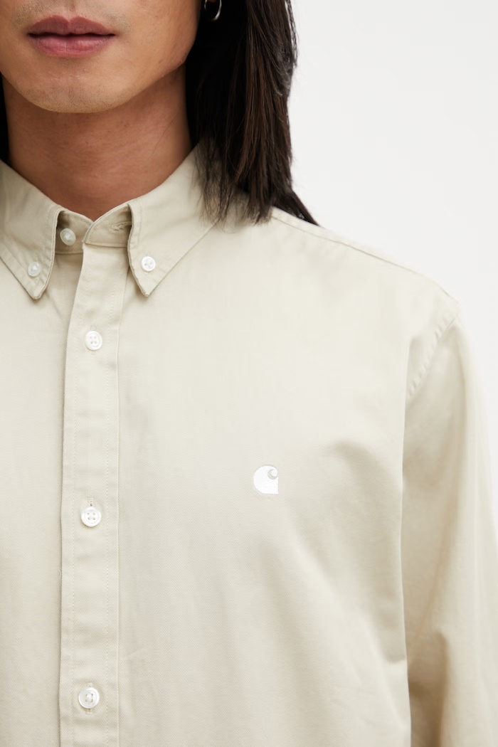 Carhartt WIP L/S Madison Shirt men's cotton shirt — photo 4