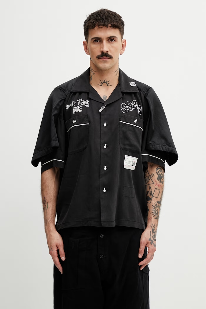 Maison MIHARA YASUHIRO shirt with lyocell Men's
