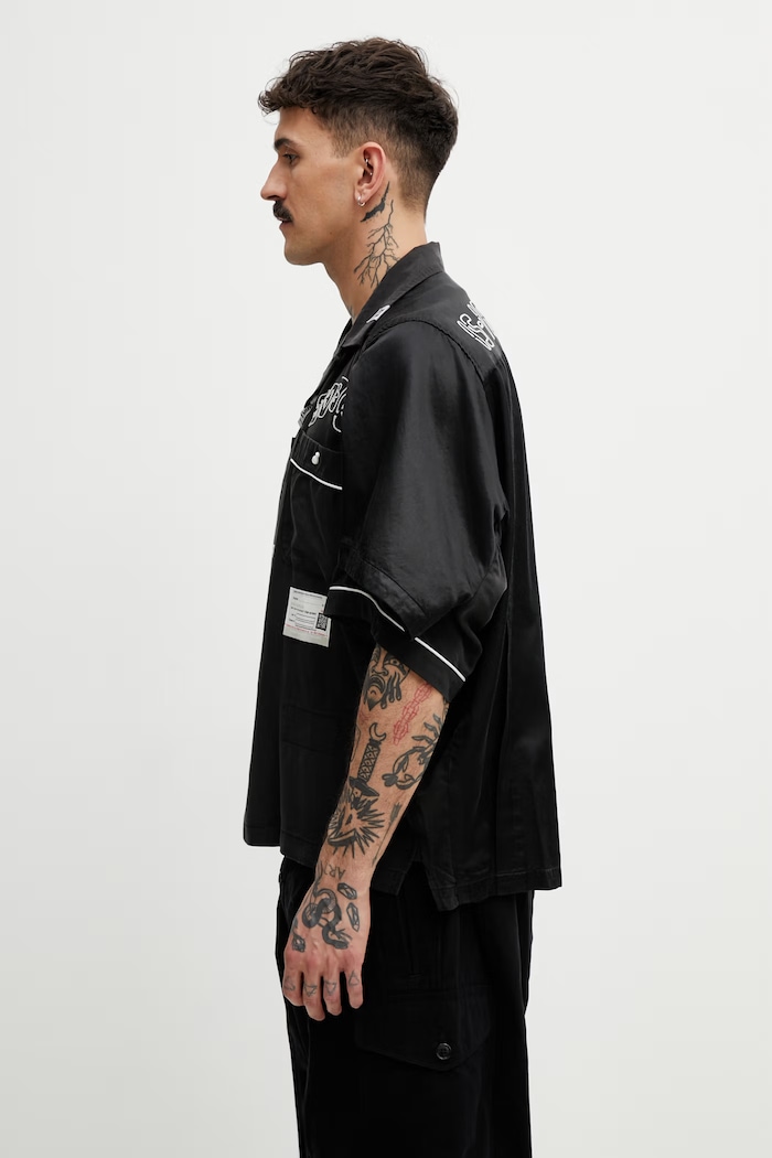 Maison MIHARA YASUHIRO shirt with lyocell Men's — photo 2