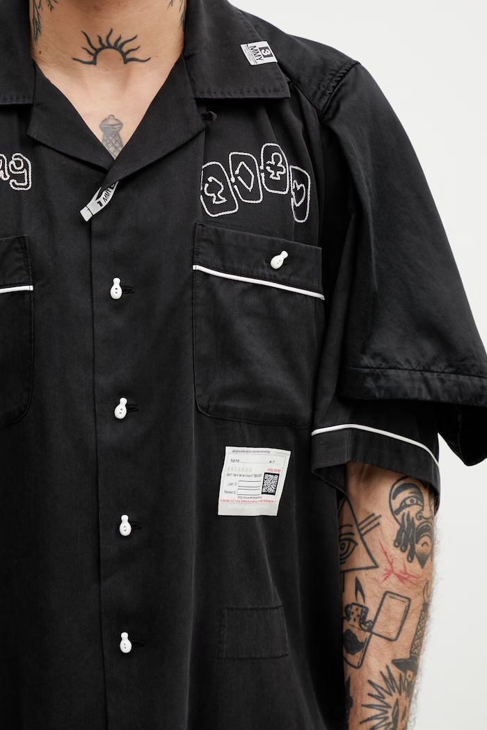 Maison MIHARA YASUHIRO shirt with lyocell Men's — photo 4
