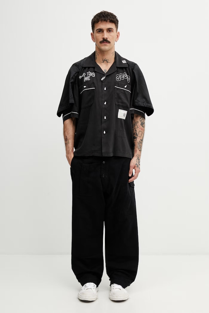 Maison MIHARA YASUHIRO shirt with lyocell Men's — photo 5