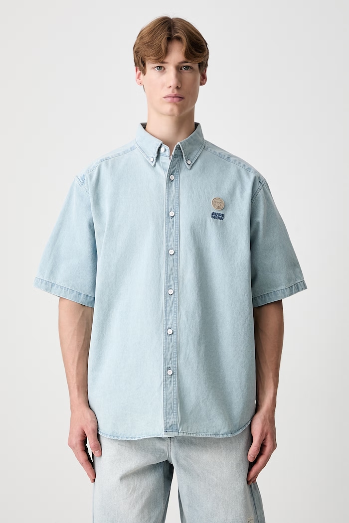 AAPE shirt denim Men's