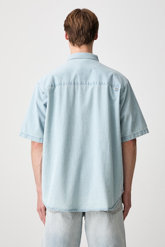 AAPE shirt denim Men's — photo 3