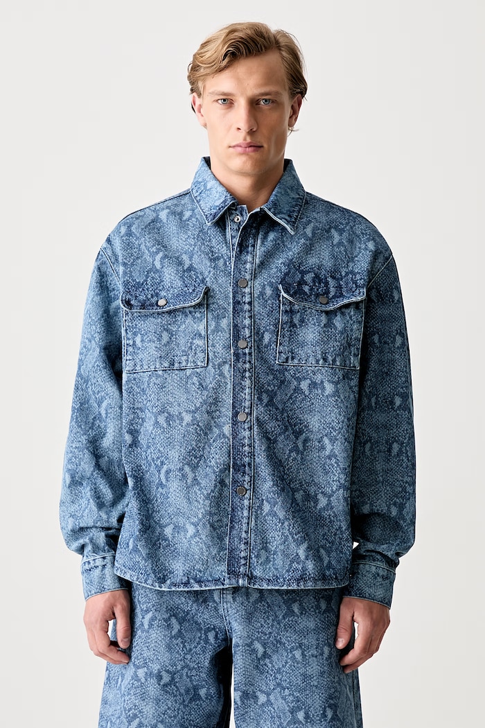 Daily Paper Men's denim shirt