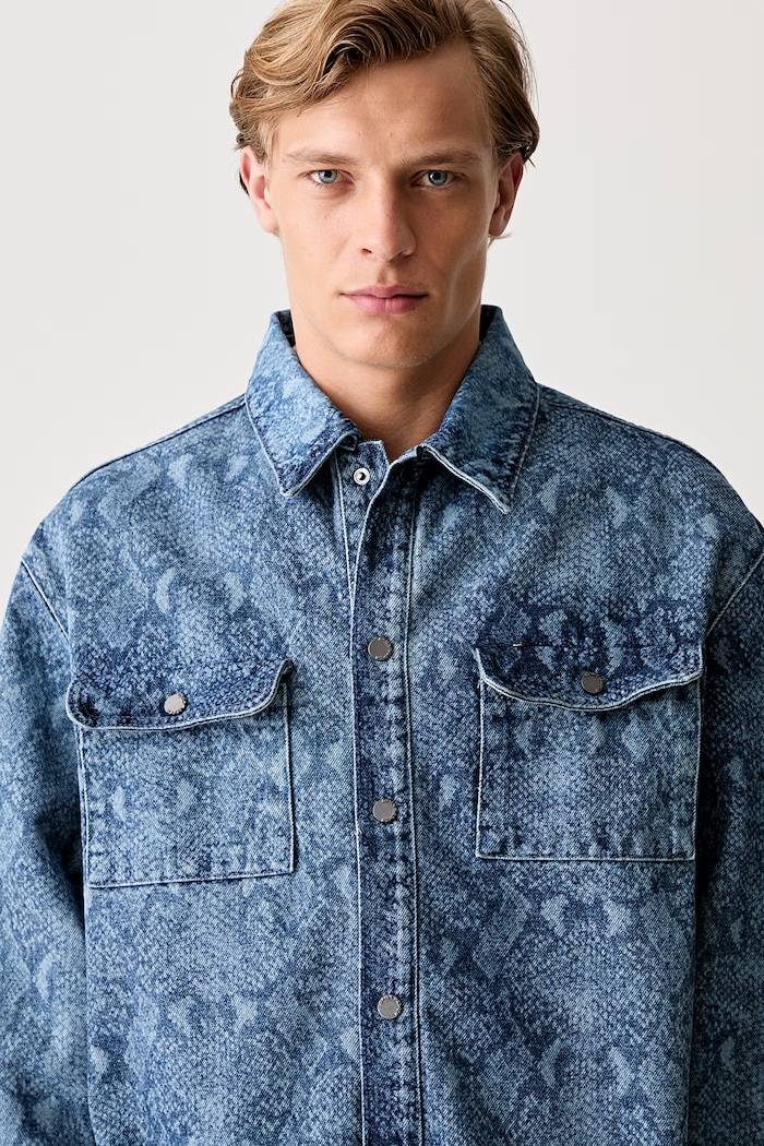 Daily Paper Men's denim shirt — photo 5