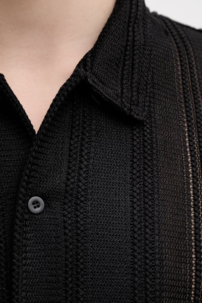 BEAMS shirt openwork Men's — photo 4