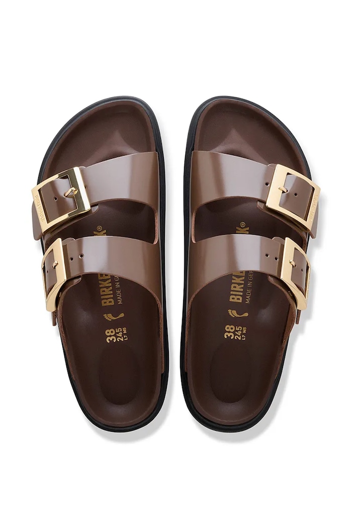 Birkenstock Arizona Droplet Buckle Women's leather flip-flops — photo 5