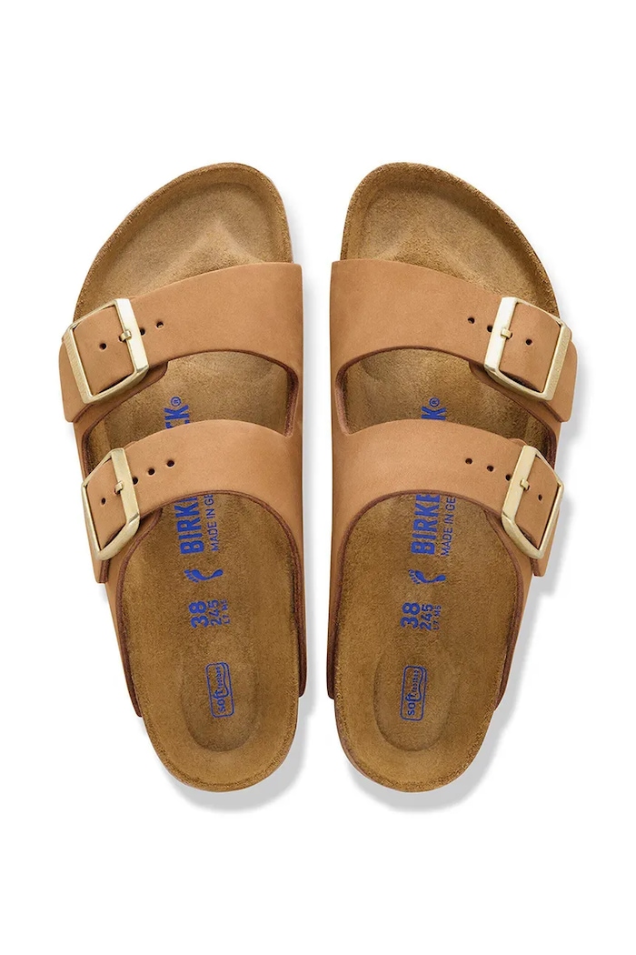 Birkenstock Arizona Women's nubuck flip-flops — photo 5