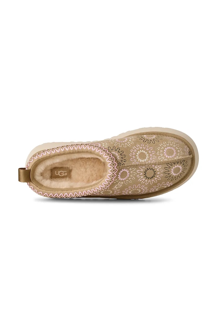 UGG suede slippers W Tazz Sun Stitch — photo 5