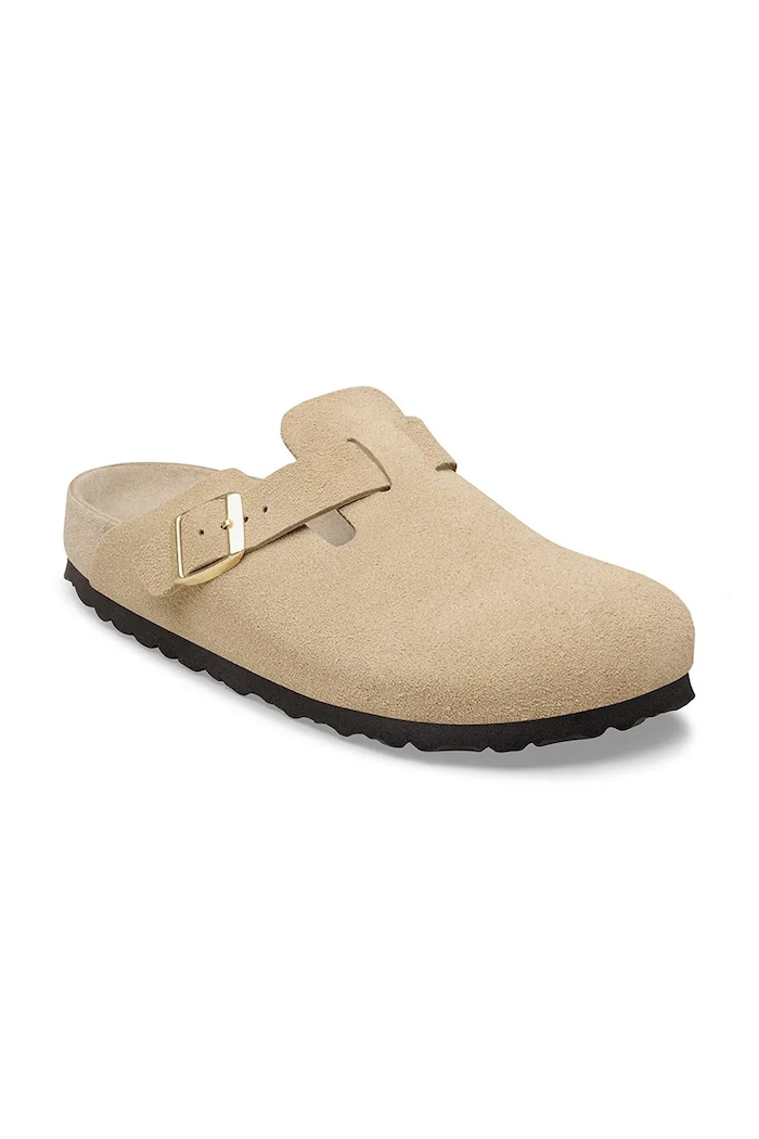 Birkenstock Boston EXQ LEVE Flip-flops mules Women's suede — photo 2