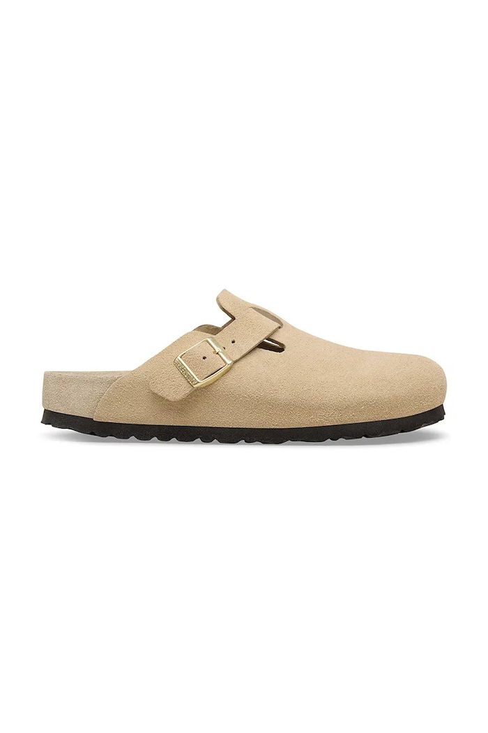 Birkenstock Boston EXQ LEVE Flip-flop mules Men's suede