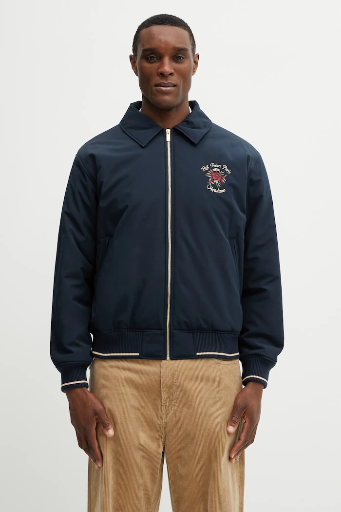 Drôle de Monsieur jacket Slogan Rose — photo 3