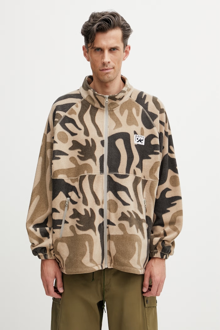 By Parra Just like heaven zip-up sweatshirt men's fleece