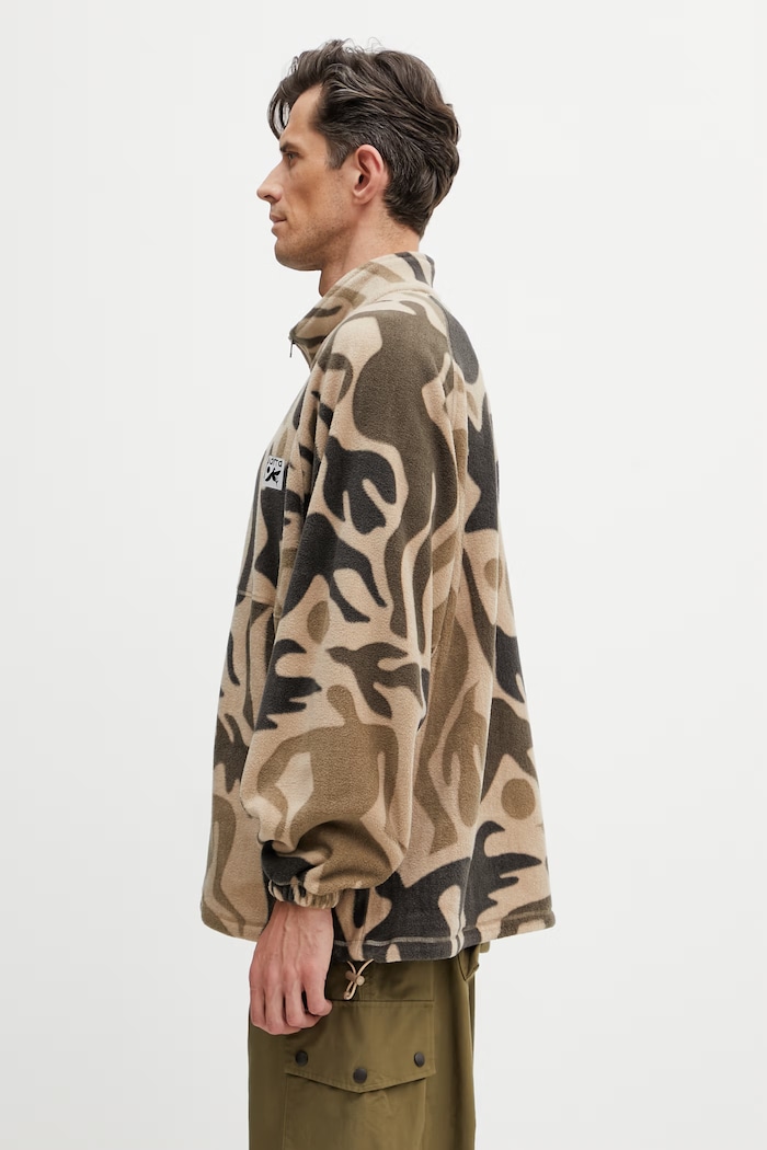 By Parra Just like heaven zip-up sweatshirt men's fleece — photo 2