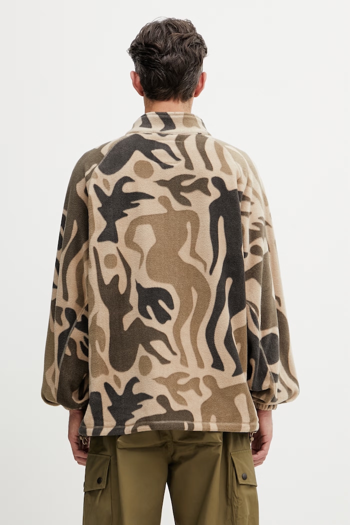 By Parra Just like heaven zip-up sweatshirt men's fleece — photo 3