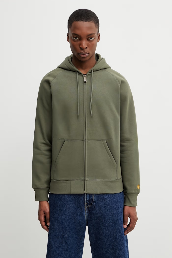 Carhartt WIP Hooded Chase Jacket sweatshirt cotton Men's