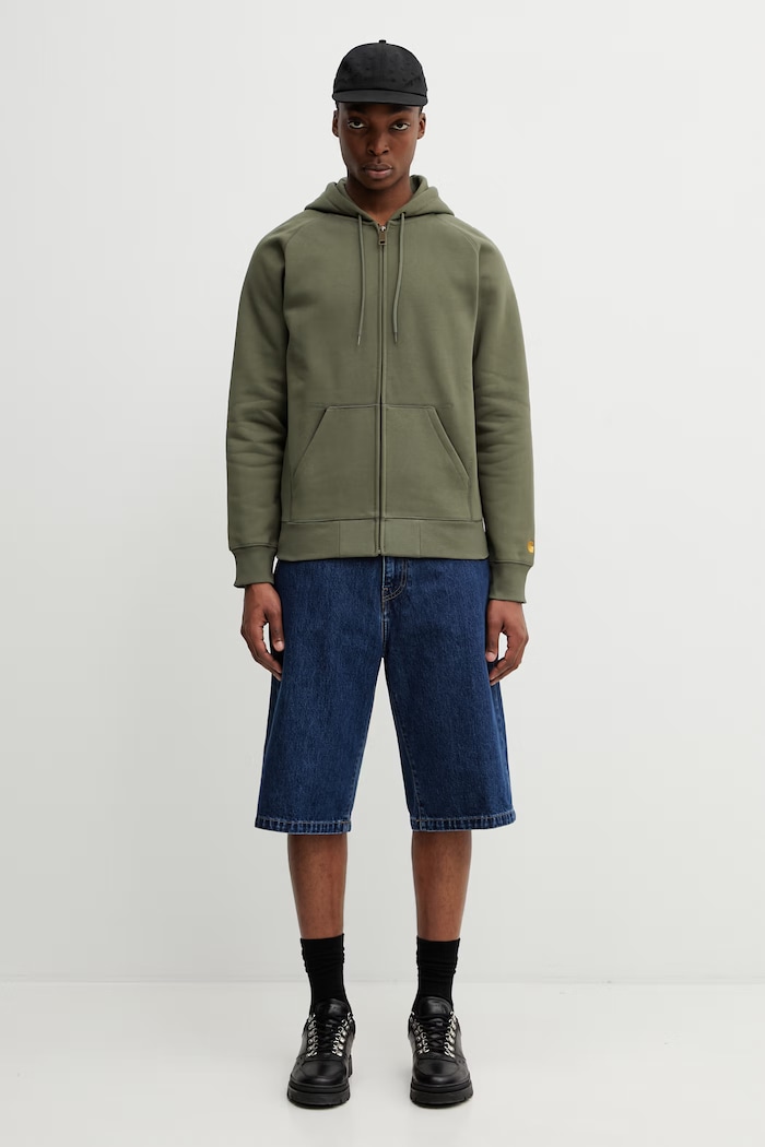 Carhartt WIP Hooded Chase Jacket sweatshirt cotton Men's — photo 5