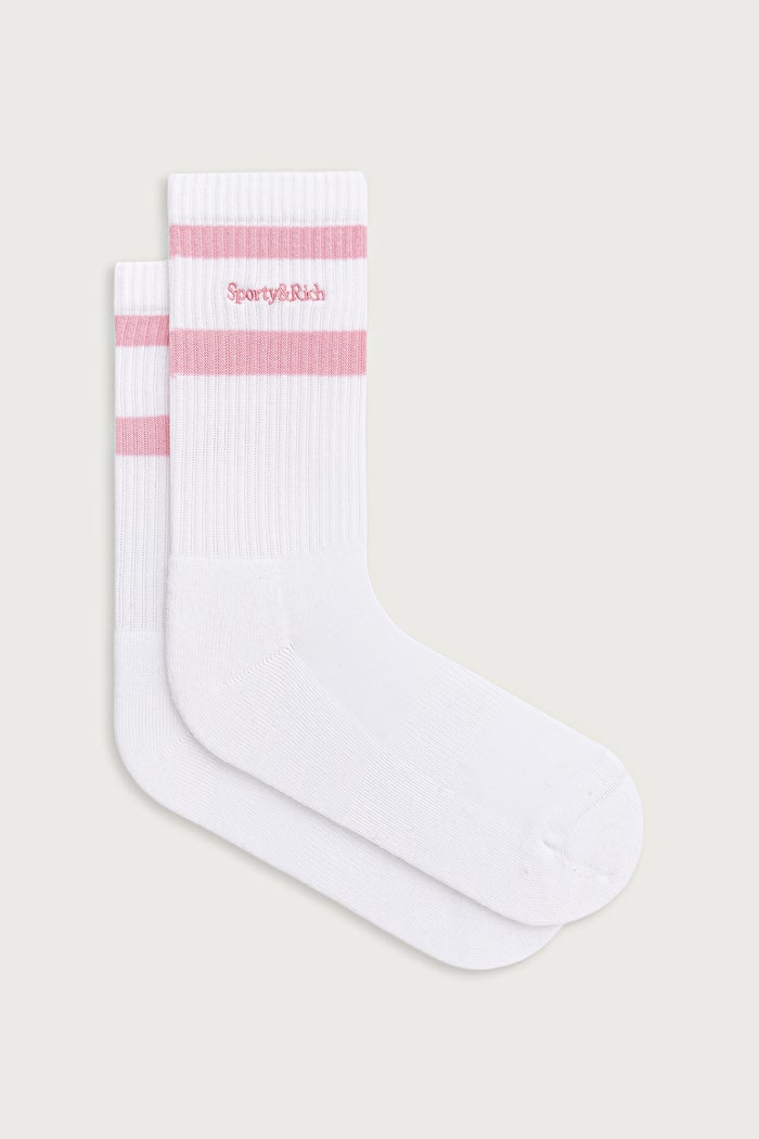 Sporty & Rich Serif socks with cotton Women's