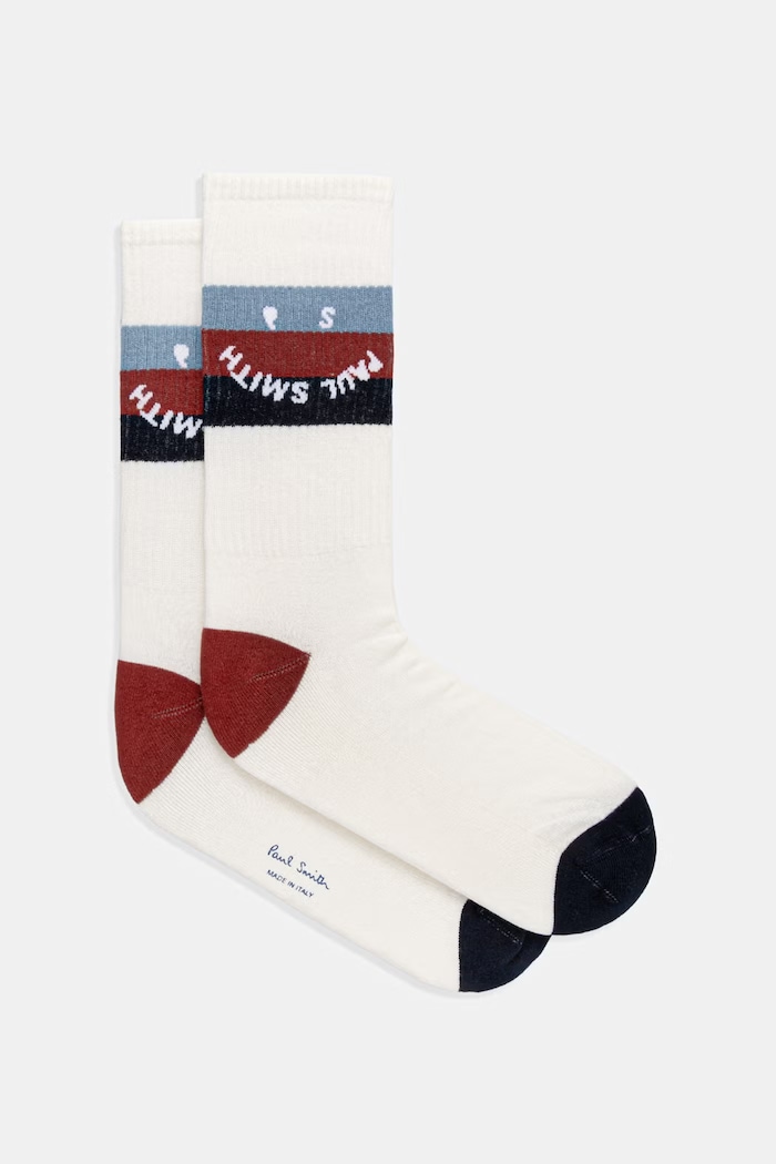 Paul Smith MILO HAPPY Men's socks with cotton