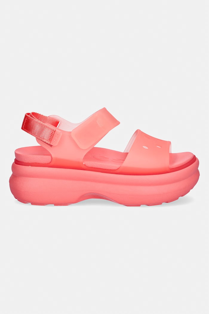 Crocs Soho Frosted Y Strap Sandal on the platform Women's — photo 2