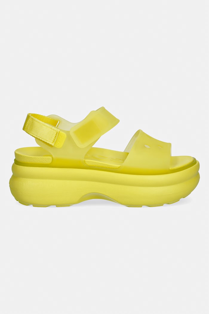 Crocs Soho Frosted Y Strap Sandal on the platform Women's — photo 2