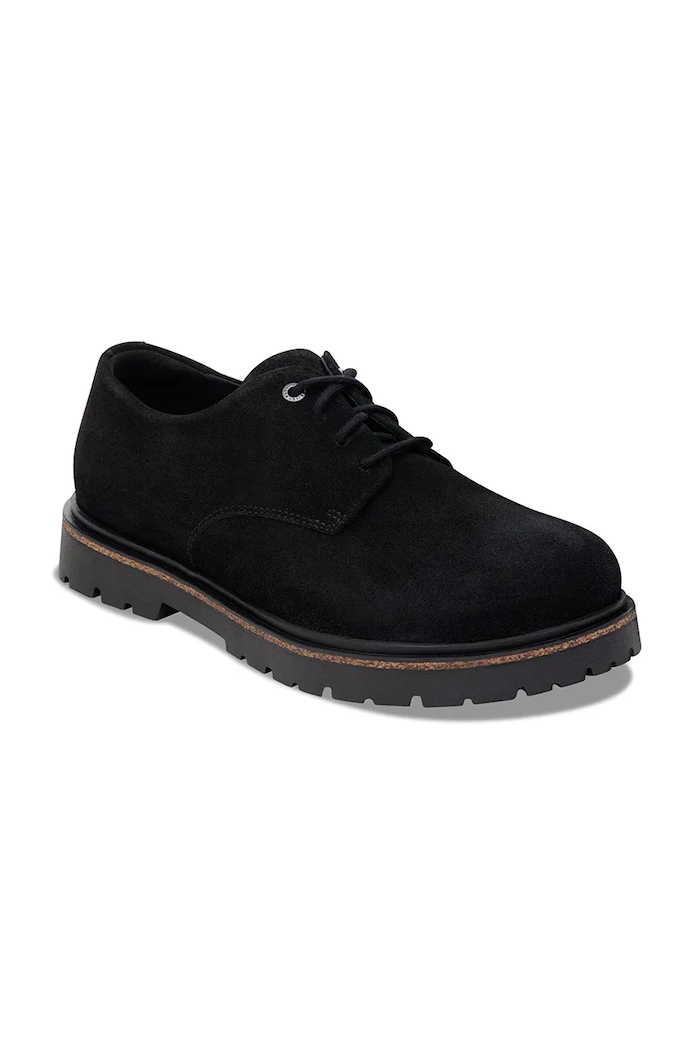 Birkenstock Highwood Lace Low men's suede flat heeled shoes — photo 2
