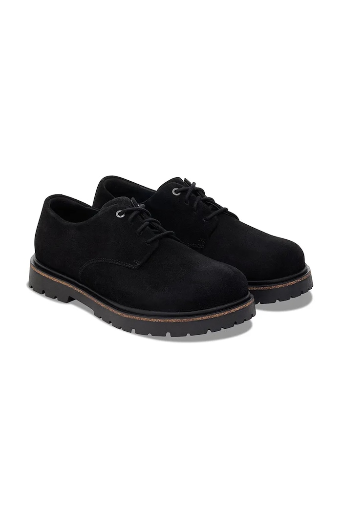 Birkenstock Highwood Lace Low men's suede flat heeled shoes — photo 3