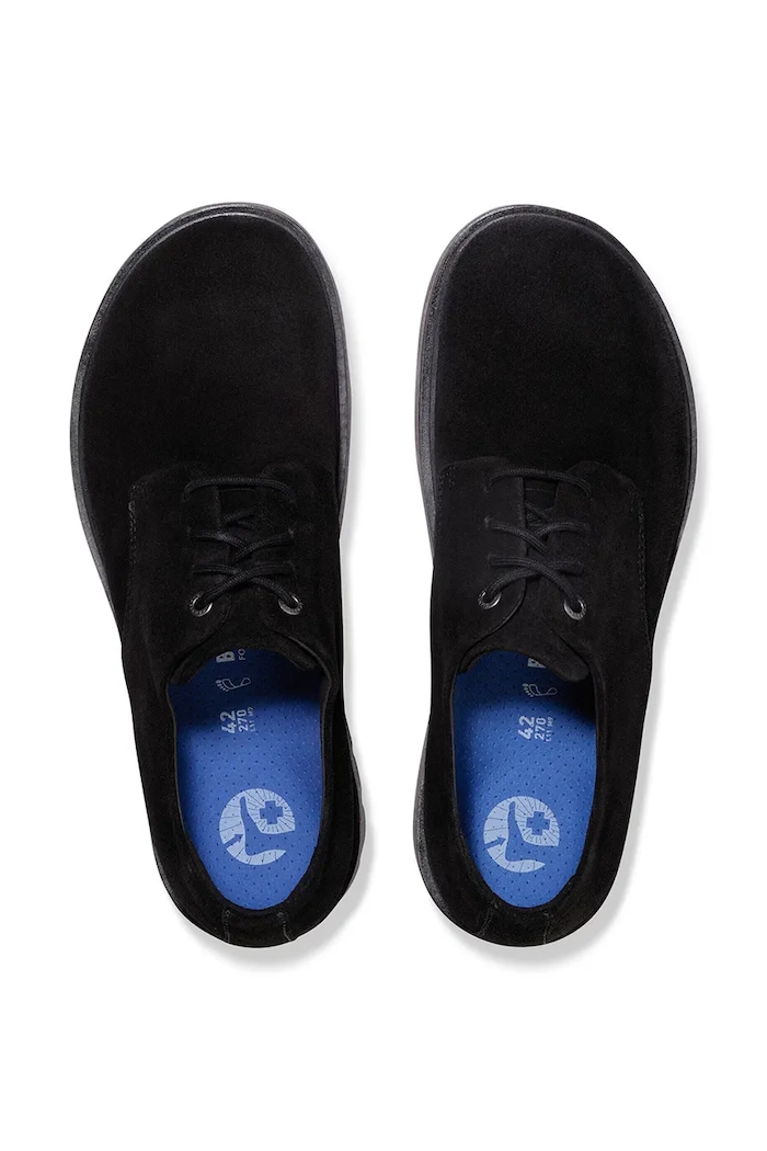 Birkenstock Highwood Lace Low men's suede flat heeled shoes — photo 4