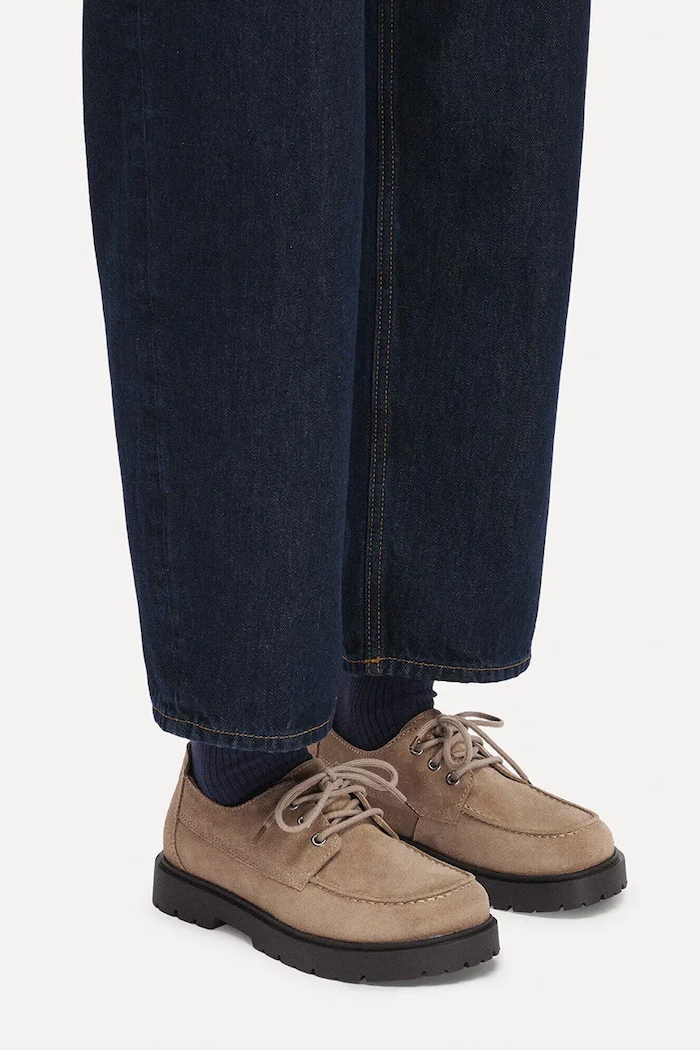 Birkenstock suede shoes Highwood Moc Lace Low — photo 6